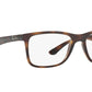 RAY-BAN HIGHSTREET INJECTED SQUARE UNISEX OPTICAL FRAME