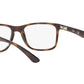 RAY-BAN HIGHSTREET INJECTED SQUARE UNISEX OPTICAL FRAME