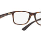 RAY-BAN HIGHSTREET INJECTED SQUARE UNISEX OPTICAL FRAME