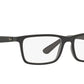 RAY-BAN HIGHSTREET INJECTED SQUARE MAN OPTICAL FRAME