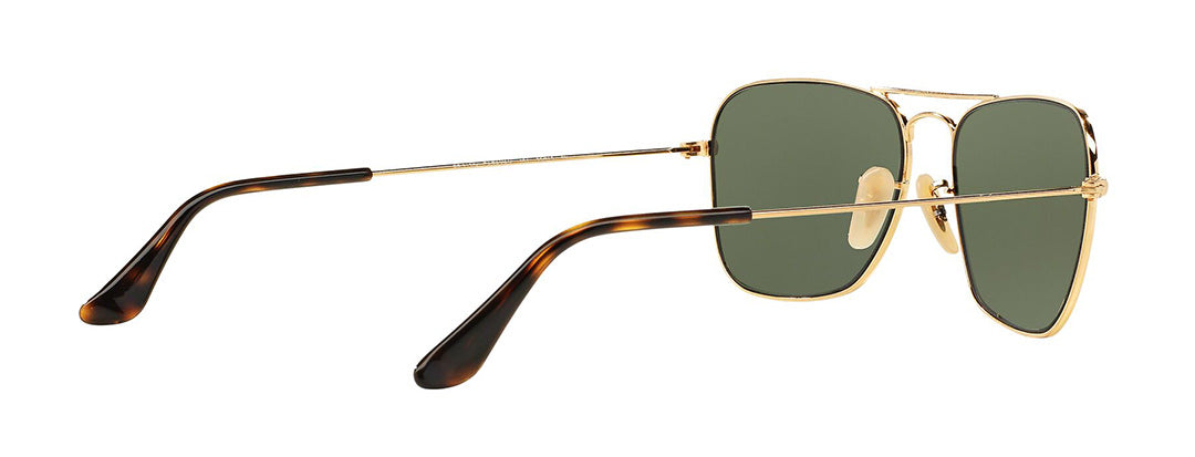 Ray-Ban Gold Square Metal Sunglasses