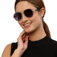 Black Aviator Polarised UV Sunglass