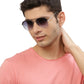 Gradual Blue Aviator Style UV Sunglass