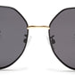 Black Round UV Ray Protection Sunglass for Men & Women