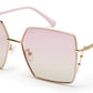 Gradual Pink Large Square UV Protection Sunglass for Women