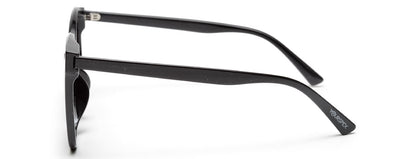 Black Large Wayfarer Square UV Protection Sunglasses for Women