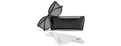 Black Large Wayfarer Square UV Protection Sunglasses for Women