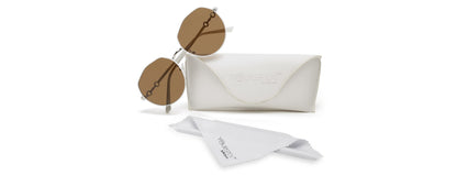 Black Large Oval UV Protection Sunglasses for Women