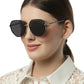 Black Round UV Ray Protection Sunglass for Men & Women