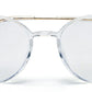 Transparent Round Spectacle Frames for Women