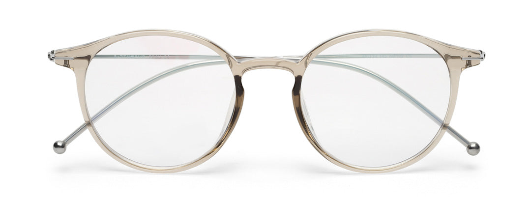 Light Brown Transparent Glasses Frames