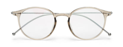Light Brown Transparent Glasses Frames