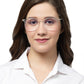 Transparent Round Spectacle Frames for Women