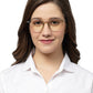 Light Brown Transparent Glasses Frames