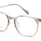 Trendy Titanium Transparent Mens Clear Frame Glasses with Silver Temple