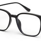 Glossy Black Full Rim Square Frame