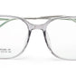 Square Clear Transparent Frame Glasses for Men