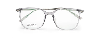 Square Clear Transparent Frame Glasses for Men