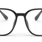 Glossy Black Full Rim Square Frame