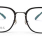 Black Full Rim Glass Frame Specs for Men