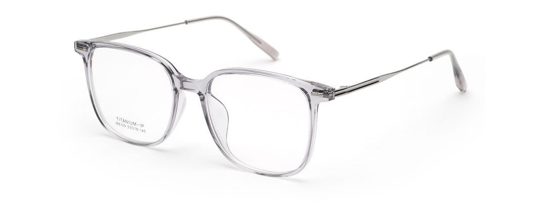 Square Clear Transparent Frame Glasses for Men