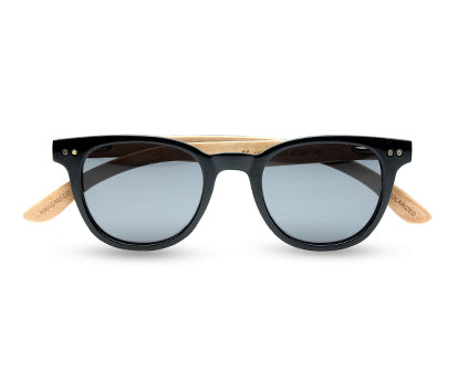 YourSpex-Vintage UV 400 Black Full-Rim Sunglasses-Medium-Round