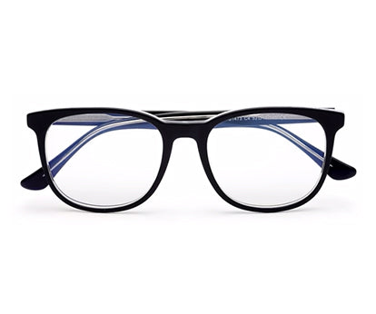 Dark Blue Square Eyeglasses for Men and Women