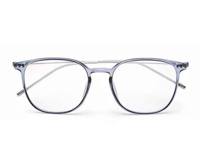 ZENITH TITANIUM BLUE WAYFARER UNISEX GLASSES