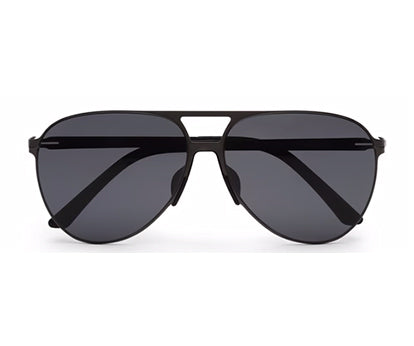 Zenith UV400 Titanium Unisex Large Aviator Polarized Sunglasses for Men and Women