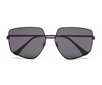 Black Irregular Shaped UV Protection Sunglass for Men & Women