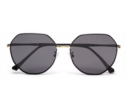 Black Round UV Ray Protection Sunglass for Men & Women