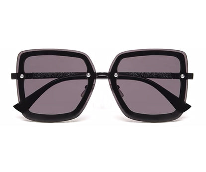 Black Shade Square Shaped UV Sunglass