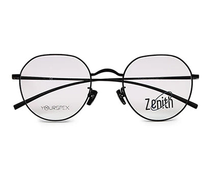 Zenith Titanium Round Metal Frames