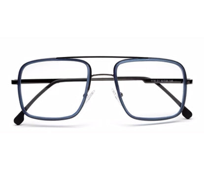 Full-Rim Square Blue Glasses Frames for Men