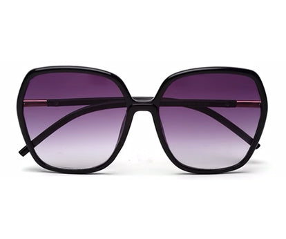 Gradient Black Square UV 400 Sunglass for Women