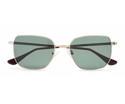 Green Square Unisex Sunglasses