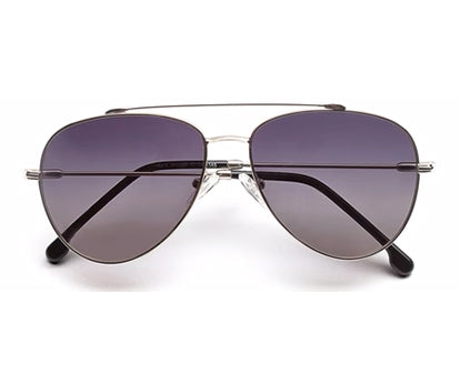 Golden Aviator Full Rim Metal Sunglasses