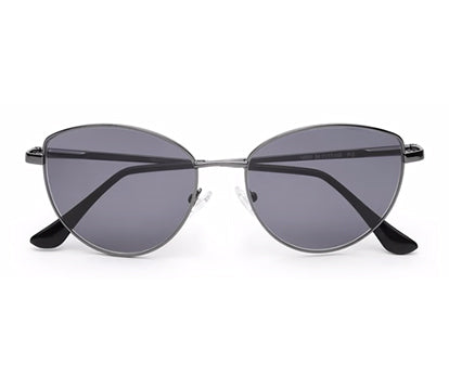 Gunmetal Cateye Sunglasses