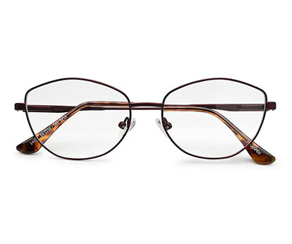 Bold Cateye Rust Spectacles