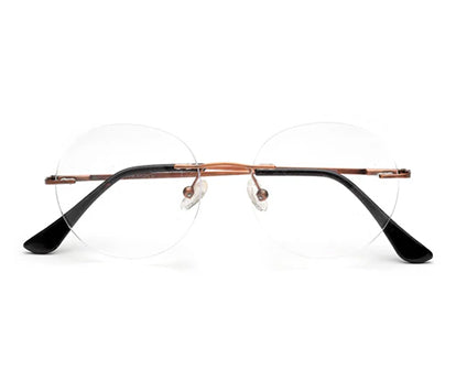 Rimless Round Spectacle Frames