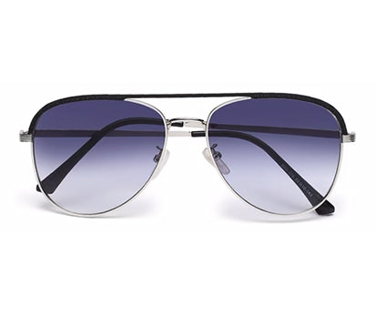 Gradual Blue Aviator Style UV Sunglass