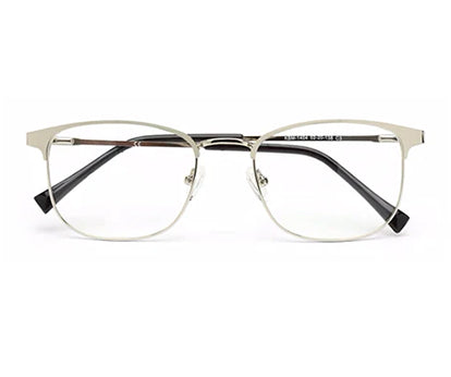 SILVER CLUBMASTER UNISEX EYEGLASSES