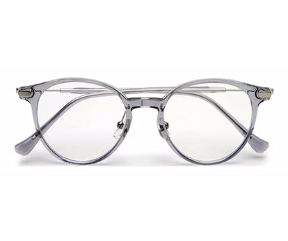 ZENITH TITANIUM ROUND SILVER SPECS FOR WOMEN