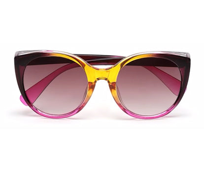 Glam Sunny Peach Sunglasses