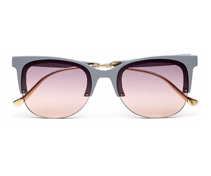 Grey Gradient Clubmaster UV Protection Sunglass for Men & Women