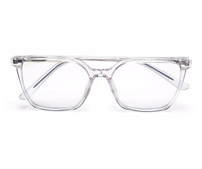 Transparent Large Square Eyeglasses for Men and Women