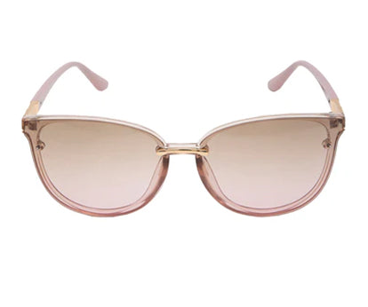 Light Brown Shade Cateye Style UV Sunglass