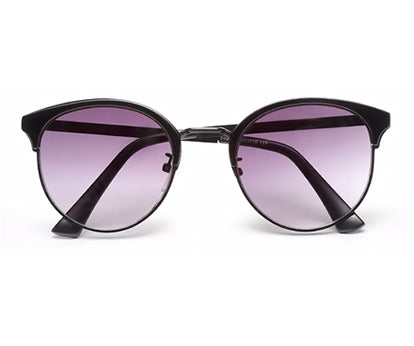 Gradual Grey Black Cateye Style UV Sunglass