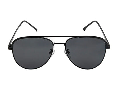 Black Shade Aviator Style UV Sunglass