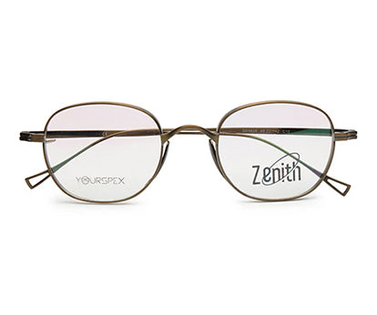 Zenith Titanium Metallic Brown Frames